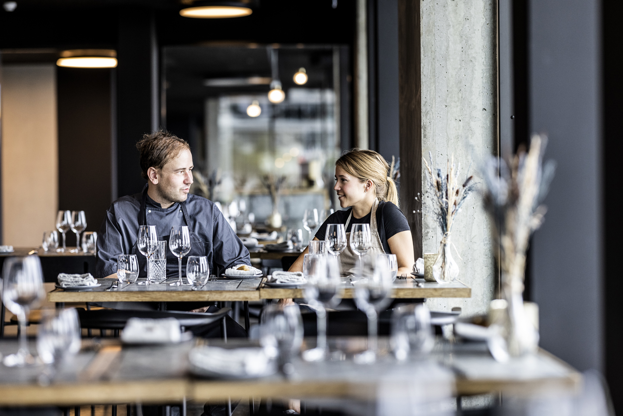 Daniel Wulff Justesen og Anne Bach Mortensen